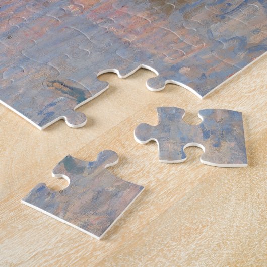 Frühling durch die Seine durch Claude Monet Puzzle (Seite)
