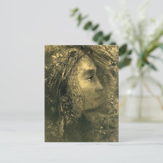 Frühling durch Odilon Redon Postkarte (Stehend Vorderseite)