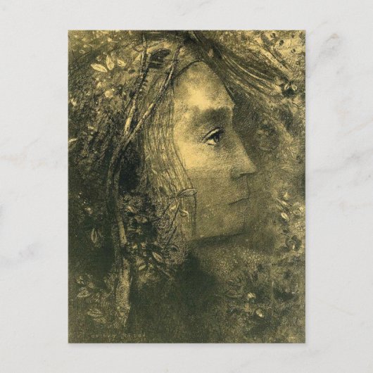 Frühling durch Odilon Redon Postkarte (Vorderseite)