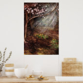 Frühling - Ein Zeichen des Frühlings Poster (Küche)