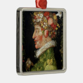 Frühling, eine Reihe, welche die vier Jahreszeiten Ornament Aus Metall (Rechts)