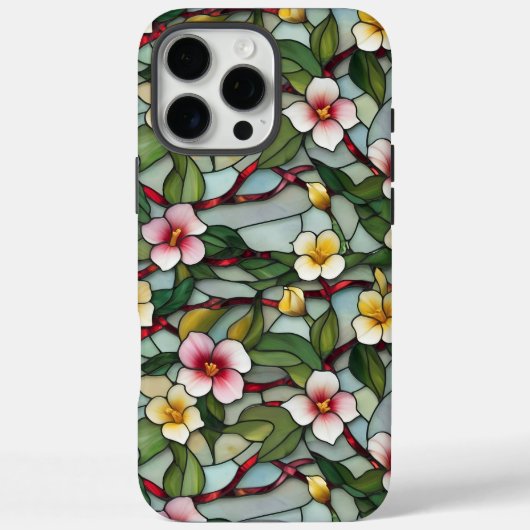 Frühling Florals Rosa und Gelb Case-Mate iPhone Hülle (Rückseite)