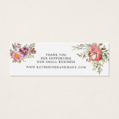 Frühling florierende kleine Unternehmen Danke Kart (Vorderseite)