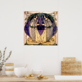 Frühling - Frances MacDonald Poster (Küche)