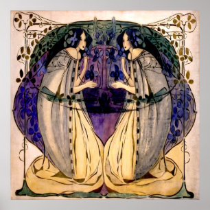 Frühling - Frances MacDonald Poster