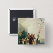 Frühling Francisco Jose de Goya y Lucientes | oder Button (Vorne & Hinten)