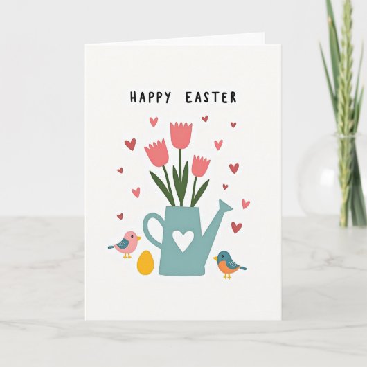 Frühling Freudige Karte (Vorderseite)