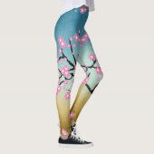 Frühling fröhlich Cherry Blossom Leggings (Rechts)