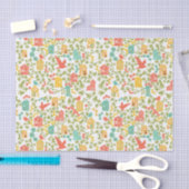 Frühling Garten Pattern Seidenpapier (Handwerk)