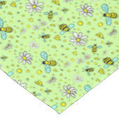 Frühling glücklich tischdecke (Schrägansicht)