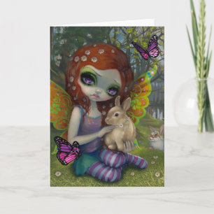 "Frühling"-Glückwunschkarte Karte