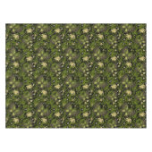 Frühling Grün-Goldmuster Tischdecke (Vorderseite (Horizontal))