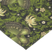 Frühling Grün-Goldmuster Tischdecke (Schrägansicht)