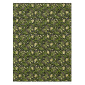 Frühling Grün-Goldmuster Tischdecke (Vorderseite)