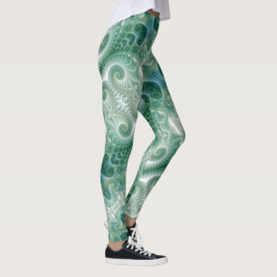 Frühling Grün Moderne Yoga Pants Frauen Mädchen Leggings