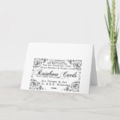 Frühling grüne Mother´s Tagesschablone Karte (Rückseite)