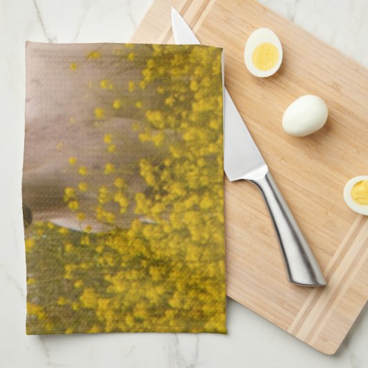 Frühling Handtuch (Viertel Falte)