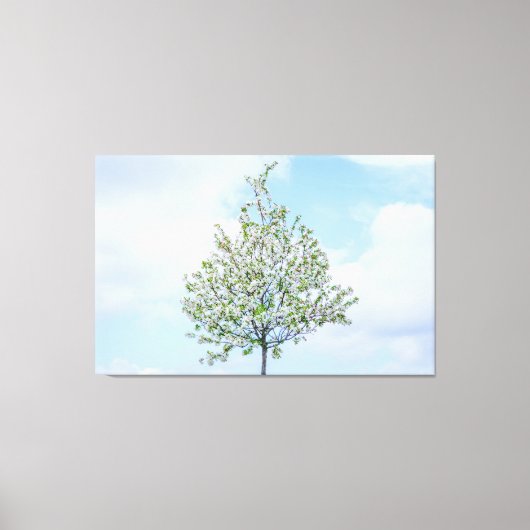 Frühling - Happy Oaster Leinwanddruck (Vorderseite)