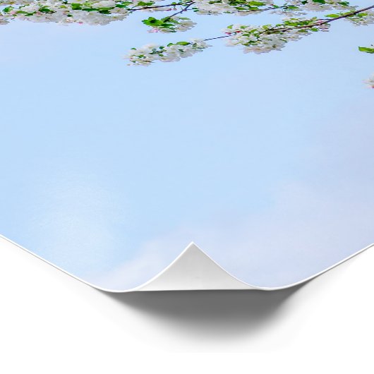 Frühling - Happy Oaster Poster (Ecke)