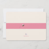 Frühling hat die Einladung (Rückseite)