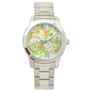 Frühling hat entsprungenes II Armbanduhr