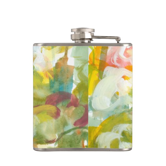 Frühling hat Frühling II Flachmann (Rückseite)