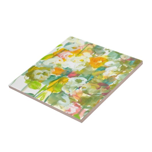 Frühling hat Frühling II Fliese (Seite)