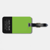 Frühling hat Frühling II Gepäckanhänger (Rückseite horizontal)