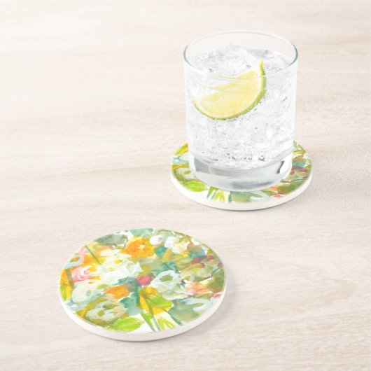 Frühling hat Frühling II Getränkeuntersetzer (Seite)