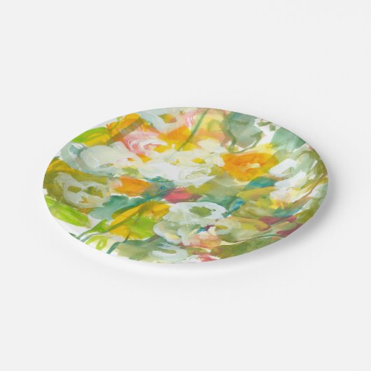 Frühling hat Frühling II Pappteller (Schrägansicht)