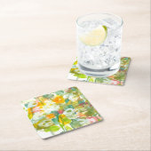 Frühling hat Frühling II Rechteckiger Pappuntersetzer (Vor Ort)