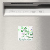Frühling hat Frühling Magnet (In Situ (Geschirrspüler))