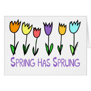 Frühling hat Sprung