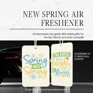 Frühling hat Sprung Luft Freshener Auto Autolufterfrischer