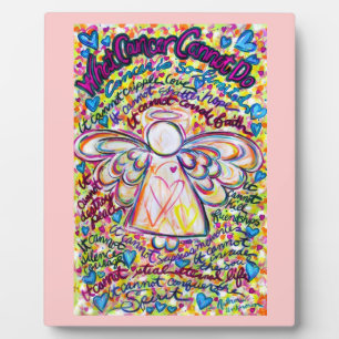 Frühling Herz Krebs Engel Malerei Gedicht Plaque Fotoplatte