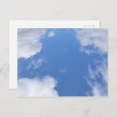 Frühling Himmel im Park Postcard Postkarte (Vorne/Hinten)