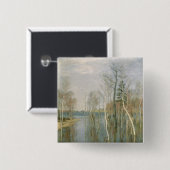 Frühling, Hochwasser, 1897 Button (Vorne & Hinten)