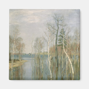 Frühling, Hochwasser, 1897 Magnet
