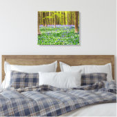 Frühling im Blauen Wald Leinwanddruck (Insitu (Schlafzimmer))