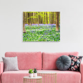 Frühling im Blauen Wald Leinwanddruck (Insitu (Wohnzimmer))
