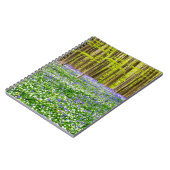 Frühling im Blauen Wald Notizblock (Linke Seite)