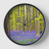 Frühling im Blauen Wald Uhr (Vorderseite)