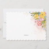 Frühling im Blut Einladung (Rückseite)