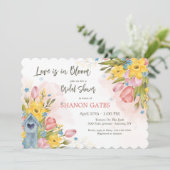 Frühling im Blut Einladung (Stehend Vorderseite)