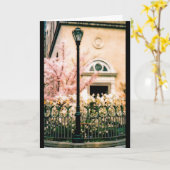 Frühling im Central Park Karte (Gelbe Blume)