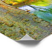 Frühling im Central Park Poster (Ecke)
