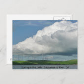 Frühling im Dreieck Postkarte (Vorne/Hinten)