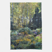 Frühling im Garten Geschirrtuch (Vertikal)