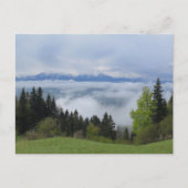 Frühling im Pieniner Gebirge Postkarte (Vorderseite)