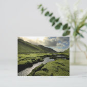 Frühling im schottischen Hochland Postkarte (Stehend Vorderseite)